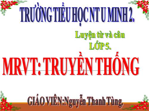 Tuần 26. Nghĩa thầy trò