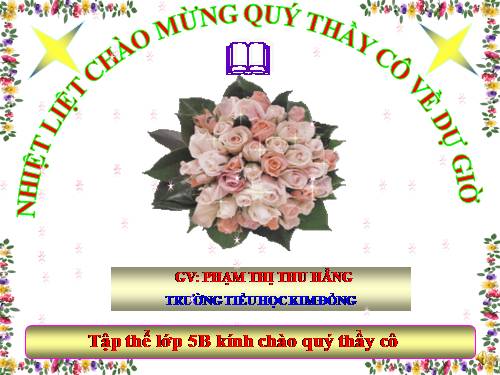 Tuần 11. Chuyện một khu vườn nhỏ