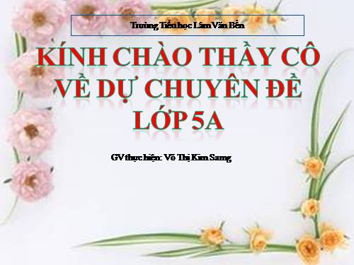 Tuần 12. Mùa thảo quả