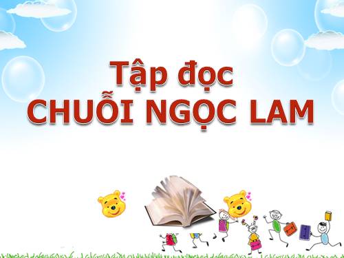 Tuần 14. Chuỗi ngọc lam