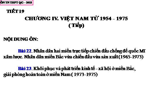 lịch sử 12