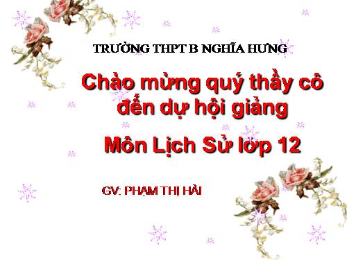 Bài 11. Tổng kết lịch sử thế giới hiện đại từ năm 1945 đến năm 2000