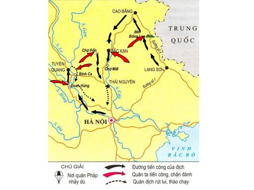 Lược đồ chiến dịch Việt bắc 1947 (hiệu ứng)