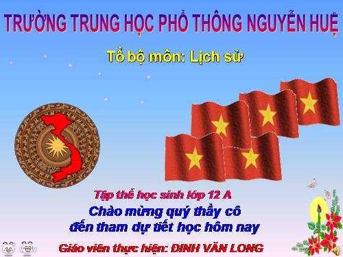 Bài 16. Phong trào giải phóng dân tộc và Tổng khởi nghĩa tháng Tám (1939 - 1945). Nước Việt Nam Dân chủ Cộng hoà ra đời