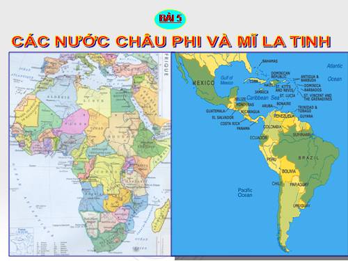 Bài 5. Các nước châu Phi và Mĩ Latinh