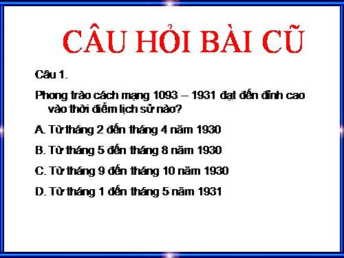 Bài 15. Phong trào dân chủ 1936 - 1939