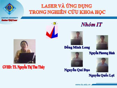 Laser va ứng dụng