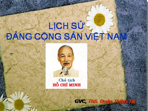 Lịch sử Đảng Cộng Sản Việt Nam