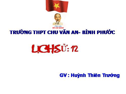 Bài 16. Phong trào giải phóng dân tộc và Tổng khởi nghĩa tháng Tám (1939 - 1945). Nước Việt Nam Dân chủ Cộng hoà ra đời