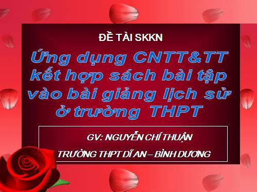 Bài 12 - Tiết 16, 17, 18 - kết hợp SKKN