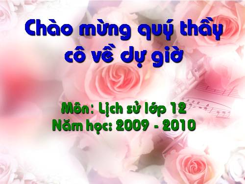 Bài 10. Cách mạng khoa học - công nghệ và xu thế toàn cầu hóa sau nửa thế kỉ XX