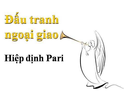 đấu tranh ngoại giao