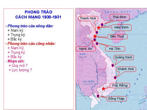 PHONG TRAO 1930-1931