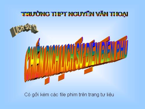 Chiến dịch Điện Biên Phủ