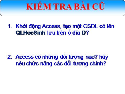 Bài 4. Cấu trúc bảng