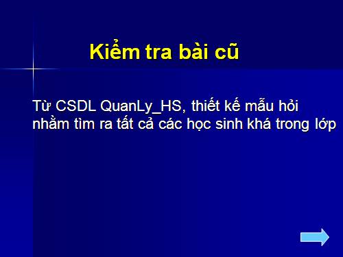 Bài 9. Báo cáo và kết xuất báo cáo