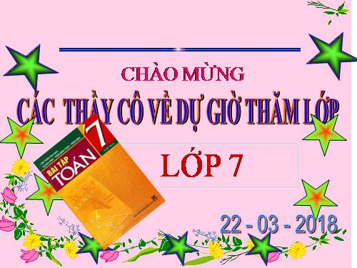 Chương IV. §7. Đa thức một biến