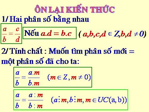 Chương I. §1. Tập hợp Q các số hữu tỉ