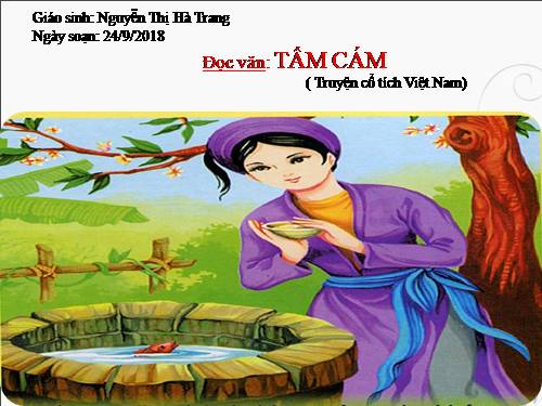 Tuần 7. Tấm Cám