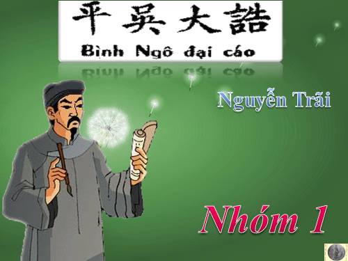 Tuần 19. Đại cáo bình Ngô (Bình Ngô đại cáo)