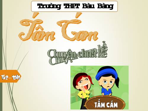 Tuần 7. Tấm Cám