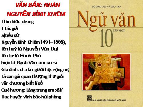 Tuần 14. Nhàn