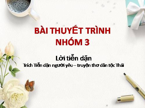 Tuần 10. Đọc thêm: Lời tiễn dặn