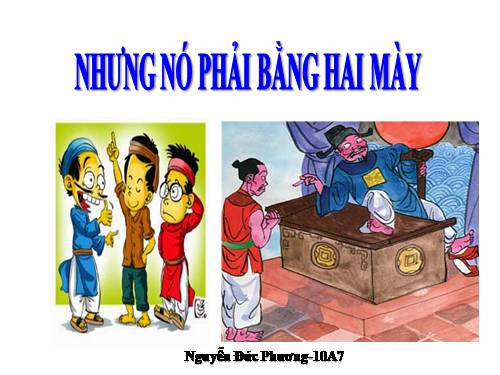 Tuần 8. Nhưng nó phải bằng hai mày