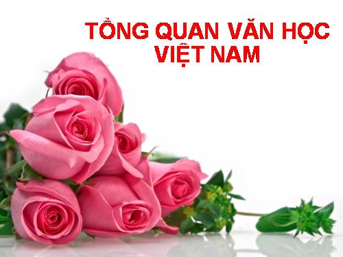 Tuần 1. Tổng quan văn học Việt Nam