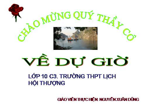 Tuần 30. Chí khí anh hùng