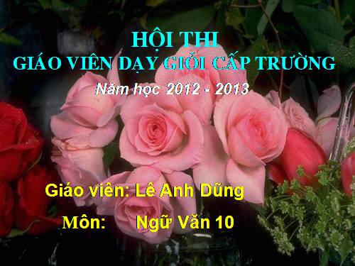 Tuần 14. Phong cách ngôn ngữ sinh hoạt (tiếp theo)