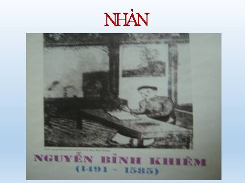 Tuần 14. Nhàn