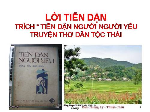 Tuần 10. Đọc thêm: Lời tiễn dặn