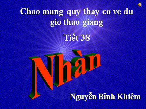 Tuần 14. Nhàn