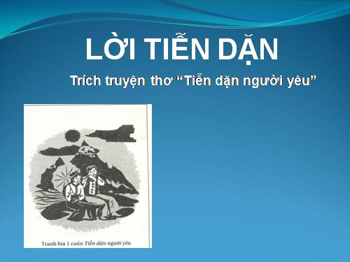 Tuần 10. Đọc thêm: Lời tiễn dặn