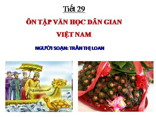 Tuần 11. Ôn tập văn học dân gian Việt Nam