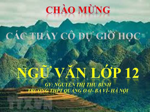 Tuần 7. Tây Tiến