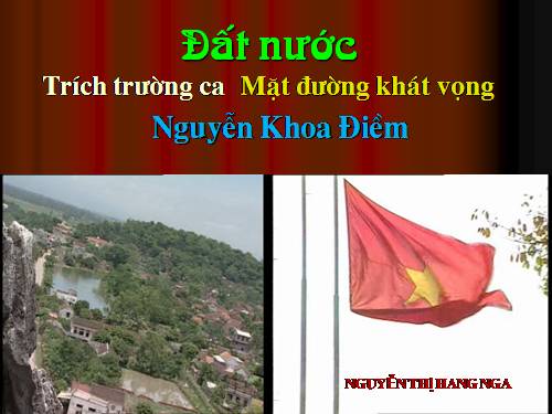 Tuần 10. Đất nước (Nguyễn Khoa Điềm)