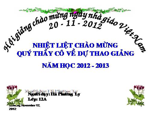 Tuần 13. Sóng