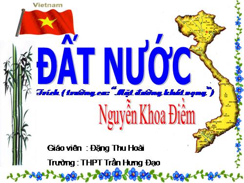 Tuần 10. Đất nước (Nguyễn Khoa Điềm)