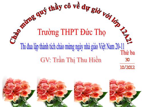 Tuần 8. Luật thơ