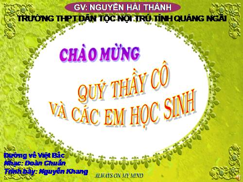 Tuần 8. Việt Bắc