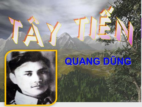 Tuần 7. Tây Tiến