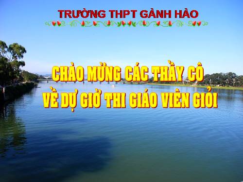 Tuần 17. Ai đã đặt tên cho dòng sông?