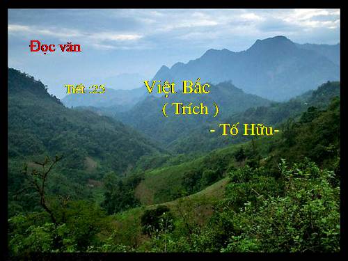 Tuần 8. Việt Bắc