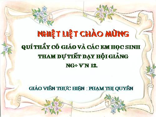 Tuần 12. Đọc thêm: Đò Lèn