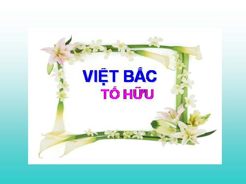 Tuần 8. Việt Bắc