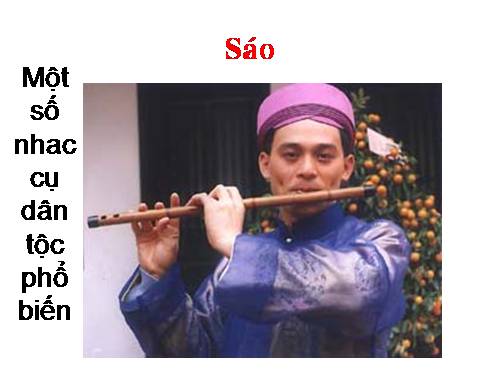 1 số nhạc cụ dân tộc