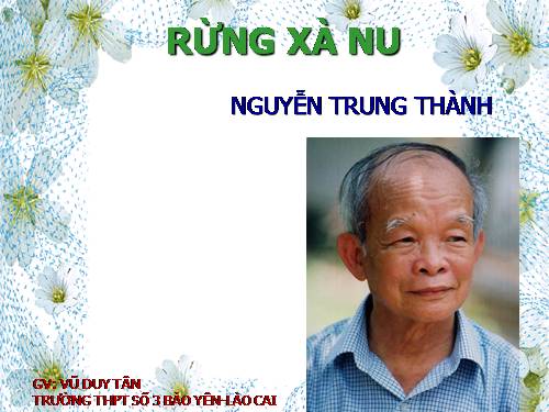 Tuần 22. Rừng xà nu