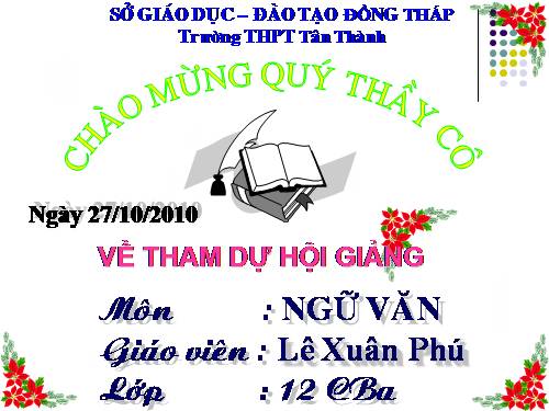 Tuần 13. Sóng